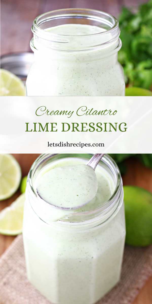 Cilantro Lime Dressing