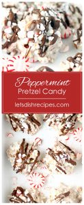 hite Chocolate Peppermint Pretzel Candy