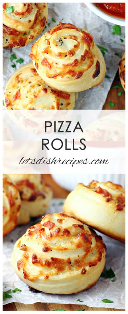 Pizza Rolls | Let's Dish Recipes