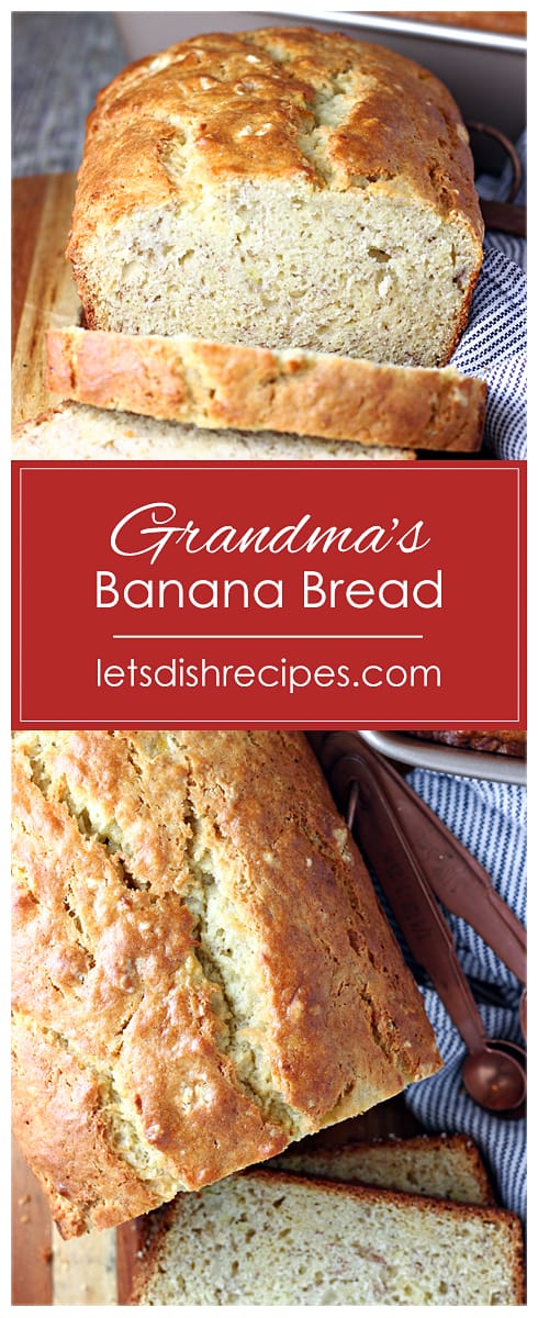 Grandma's Banana Bread
