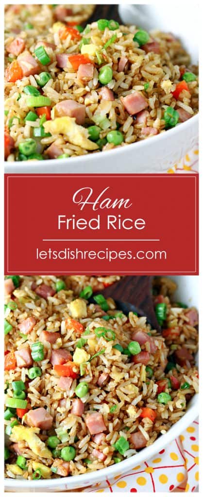 Ham Fried Rice | Let's Dish Recipes