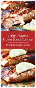 Soy Sauce and Brown Sugar Grilled Salmon