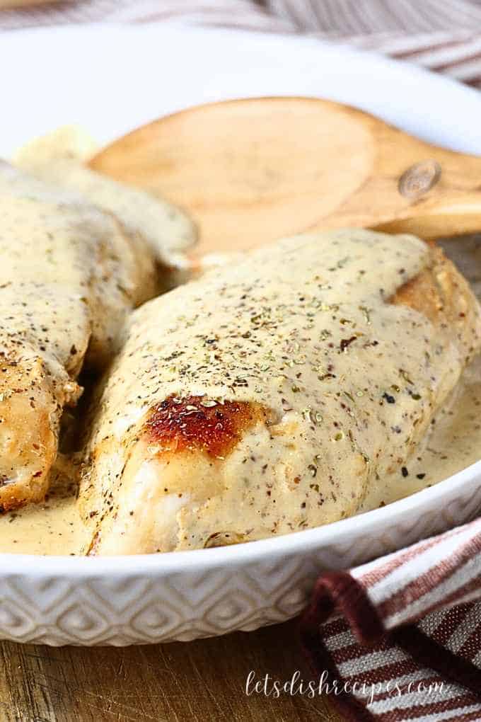 Chicken with Mustard Cream Sauce