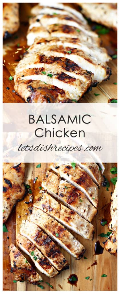 Balsamic Chicken | Let's Dish Recipes