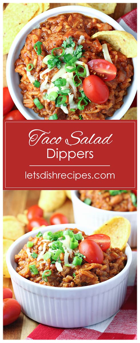 Taco Salad Dippers