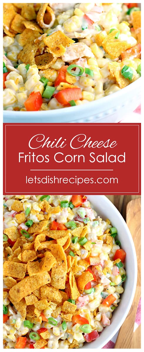 Chili Cheese Fritos Corn Salad