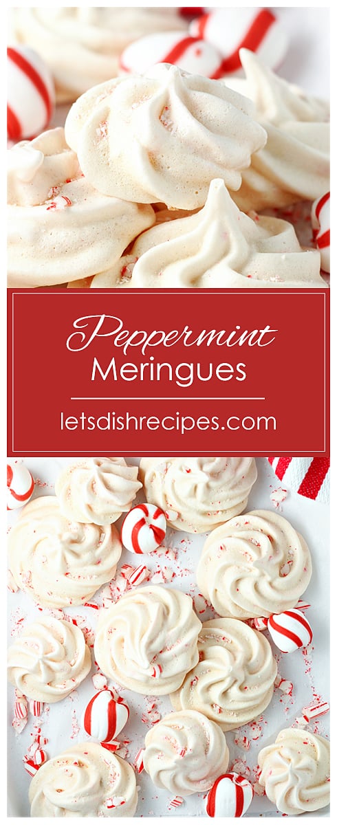 Peppermint Meringues