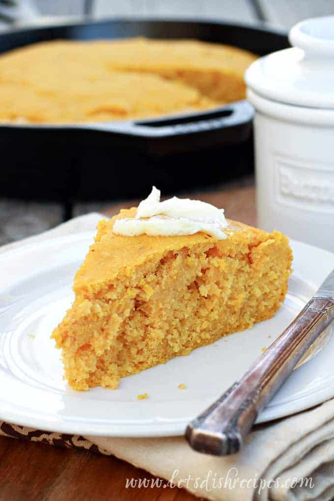 Pumpkin Cornbread | Let's Dish Recipes