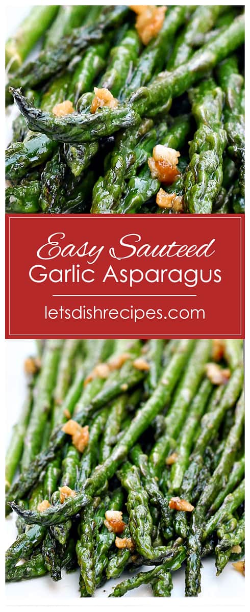 Easy Sauteed Garlic Asparagus