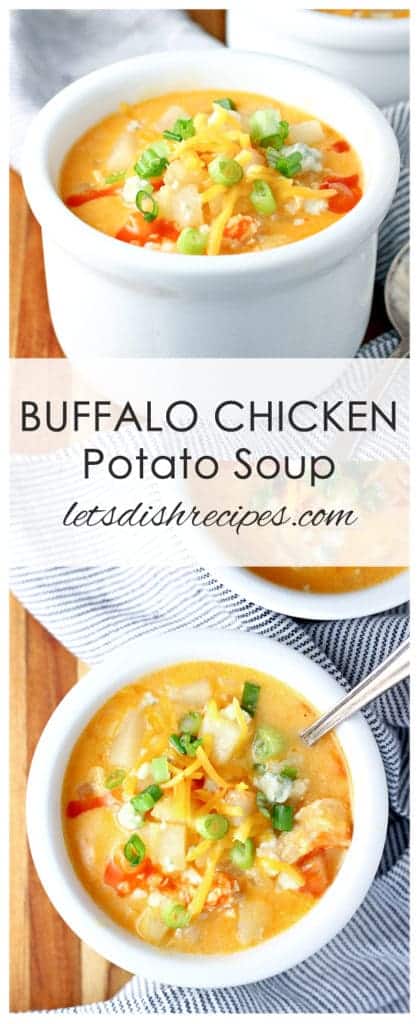 Buffalo Chicken Potato Soup