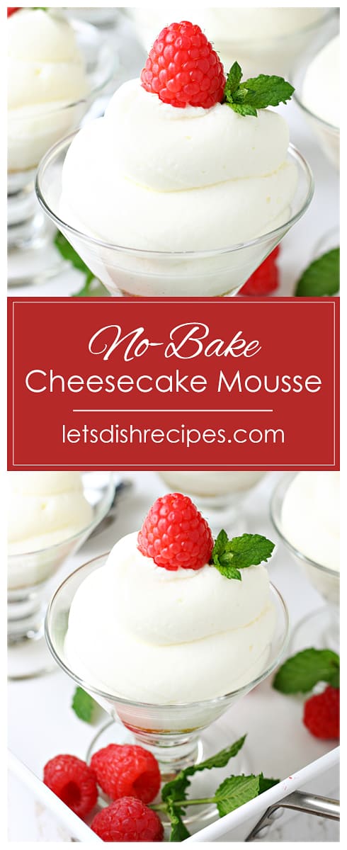 No-Bake Cheesecake Mousse