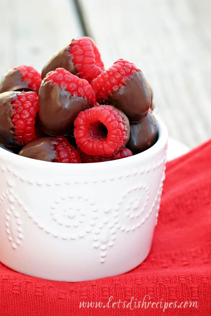 Chocolate Covered Raspberries