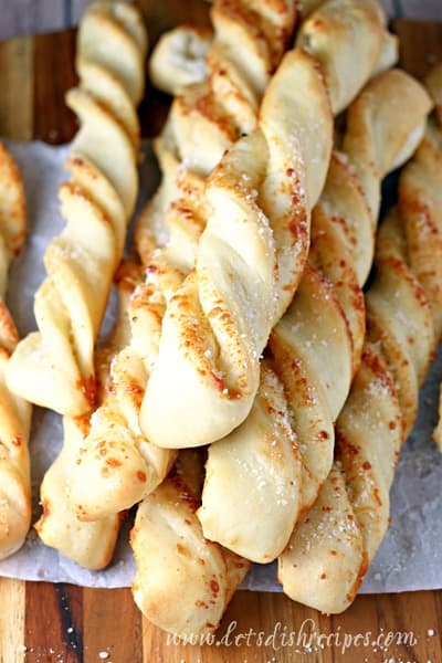 Parmesan Garlic Breadsticks