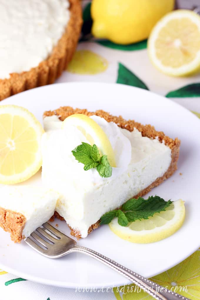Easy No-Bake Lemon Tart