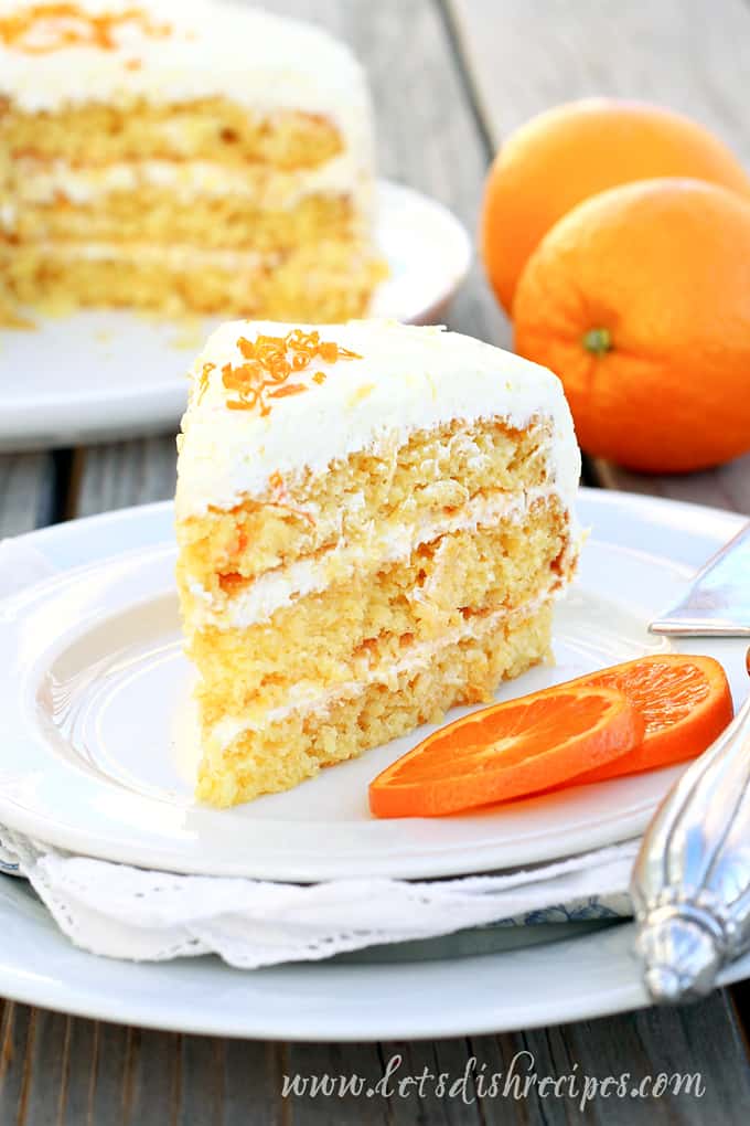 Easy Pineapple Orange Layer Cake