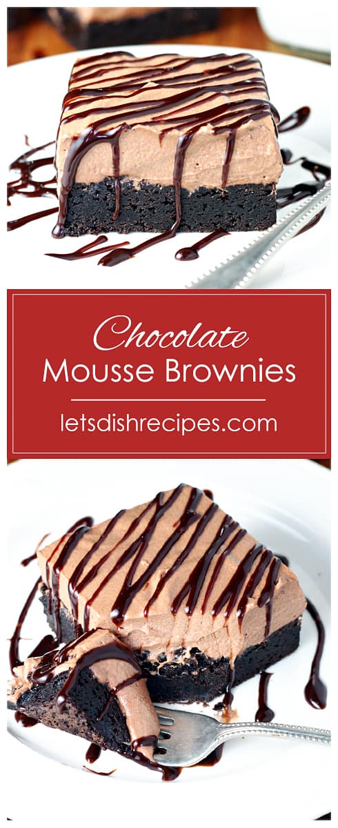 Chocolate Mousse Brownies