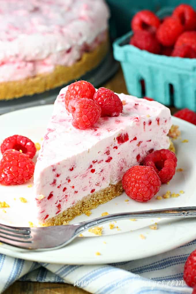 Frozen Raspberry Cheesecake