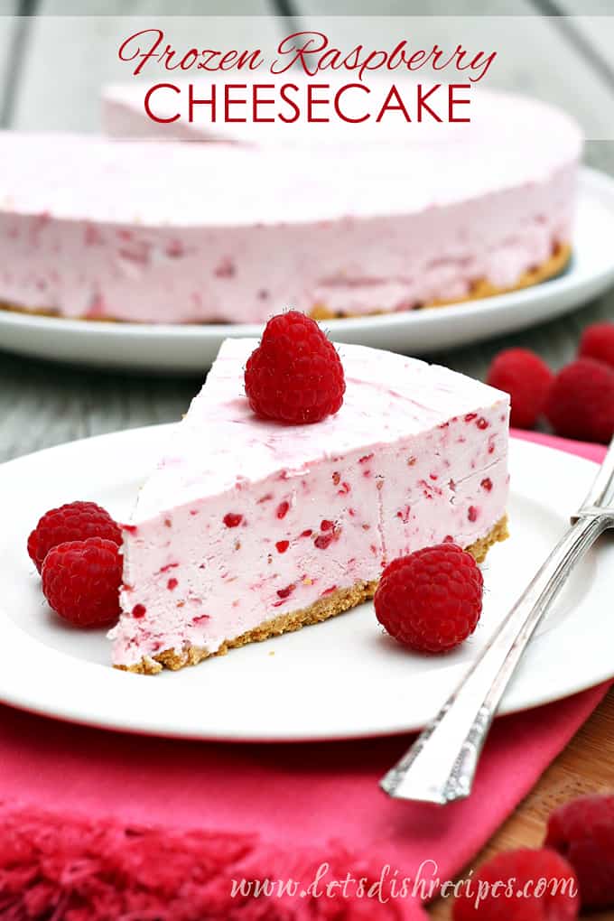 Frozen Raspberry Cheesecake