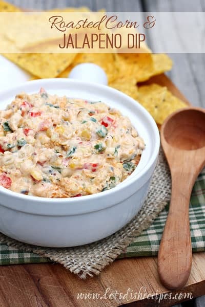 Roasted Corn and Jalapeno Dip