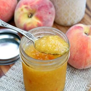 Easy Peach Freezer Jam