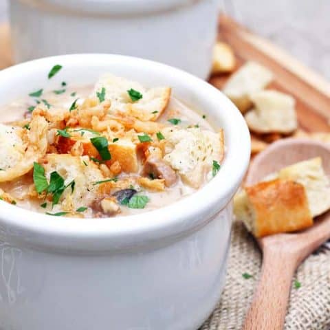 Philly Cheese Steak Soup (Slow Cooker)