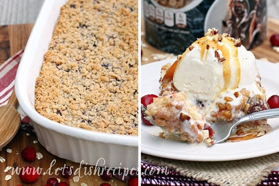 Cranberry Cream Cheese Bars with Quaker Whole Grain Oats