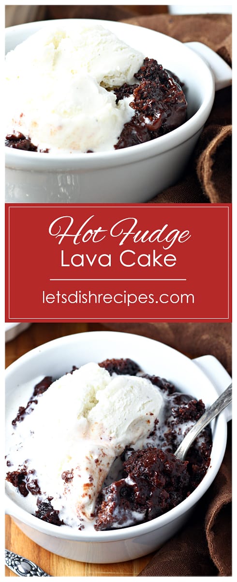 Hot Fudge Lava Cake