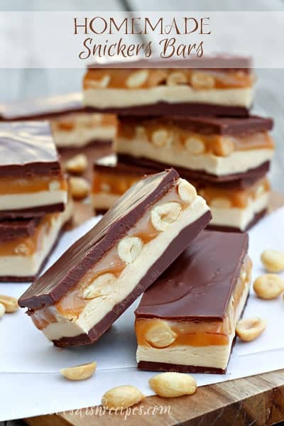 Homemade Snickers