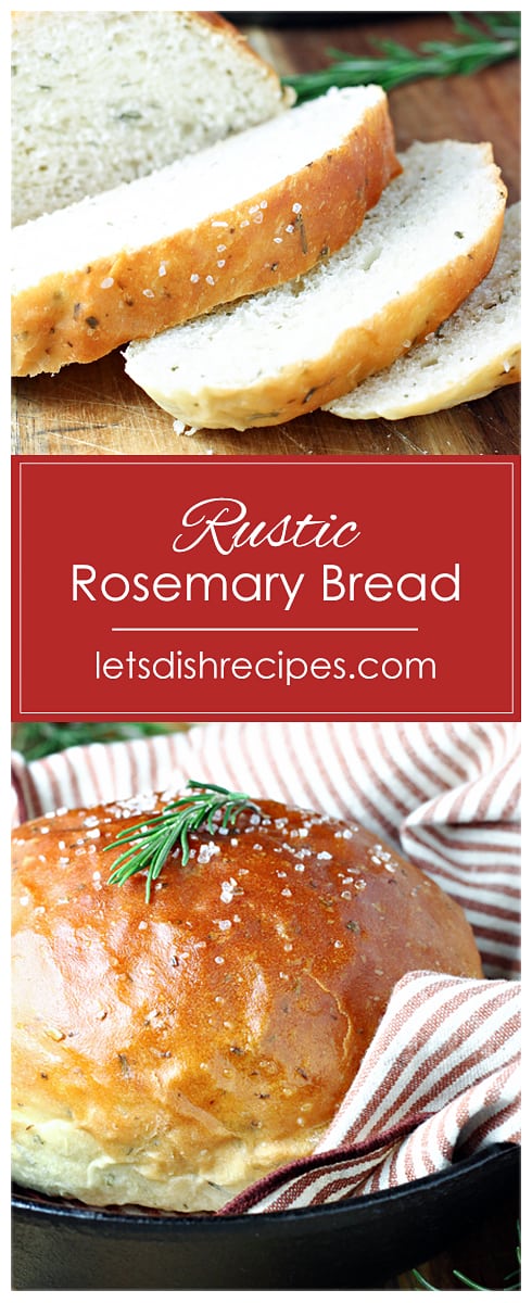 Rustic Rosemary Bread