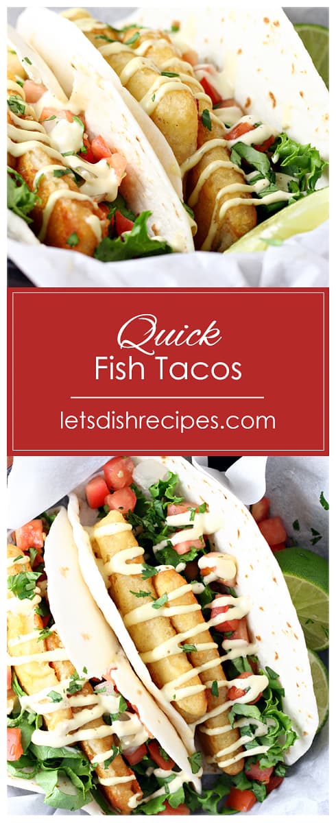 Quick Fish Tacos