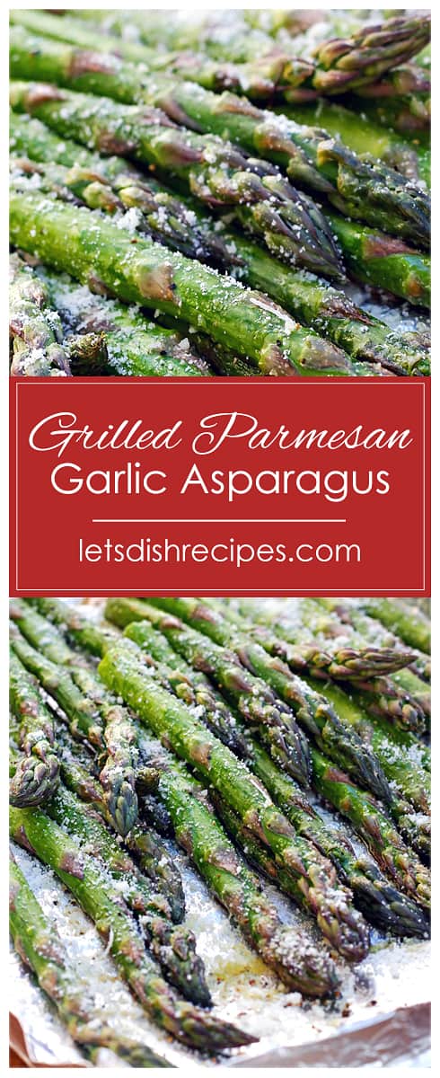Grilled Parmesan Asparagus