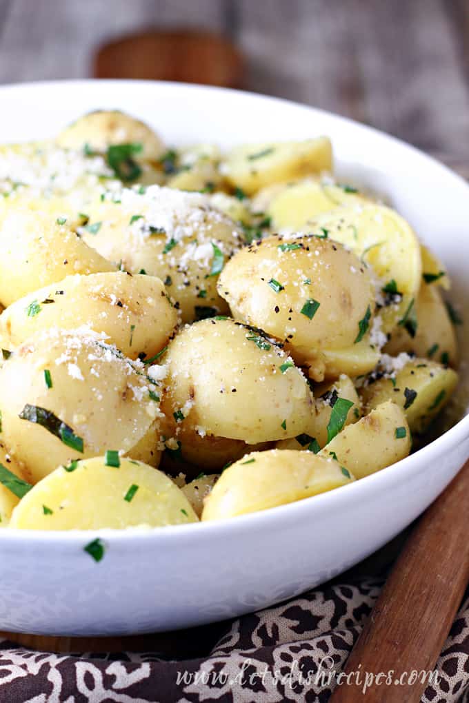 Easy Lemon Herb Potatoes
