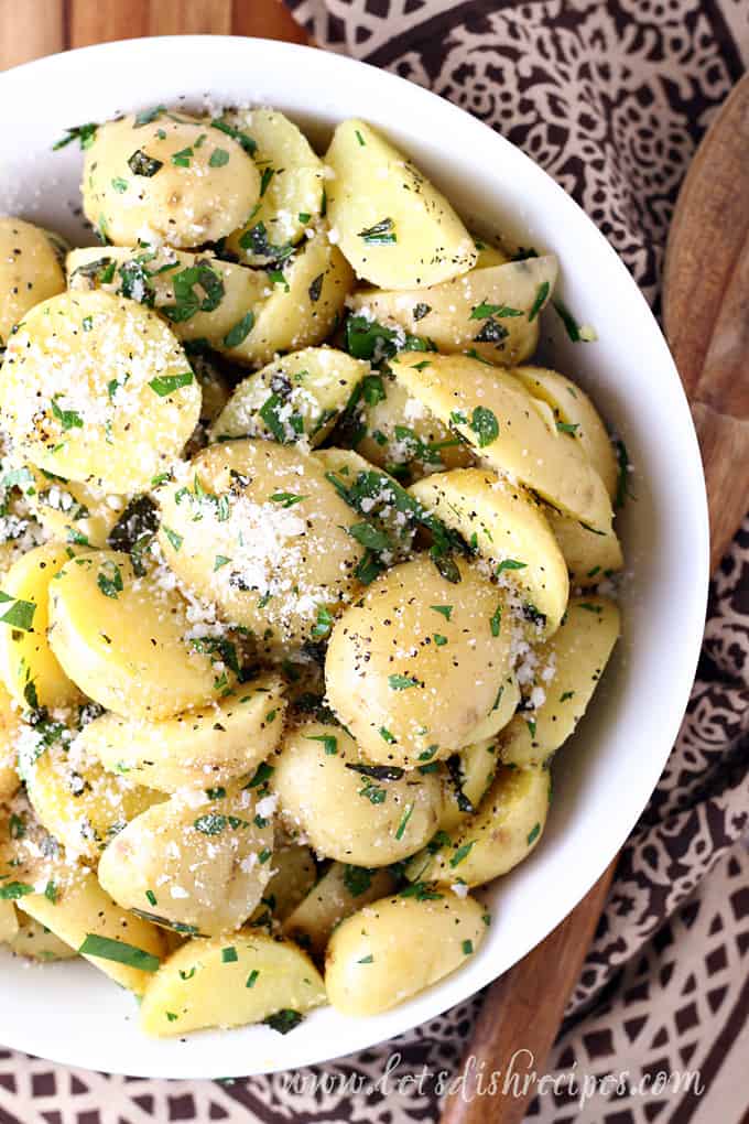 Easy Lemon Herb Potatoes