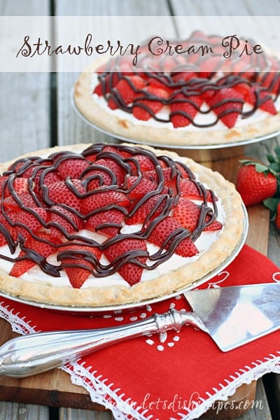 strawberry-cream-pie