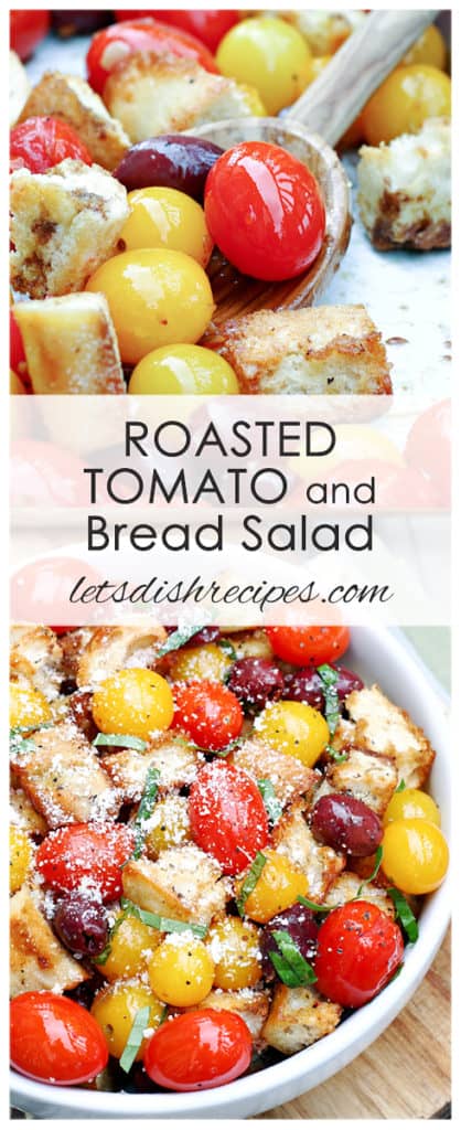 Roasted Tomato and Bread Salad (Panzanella)