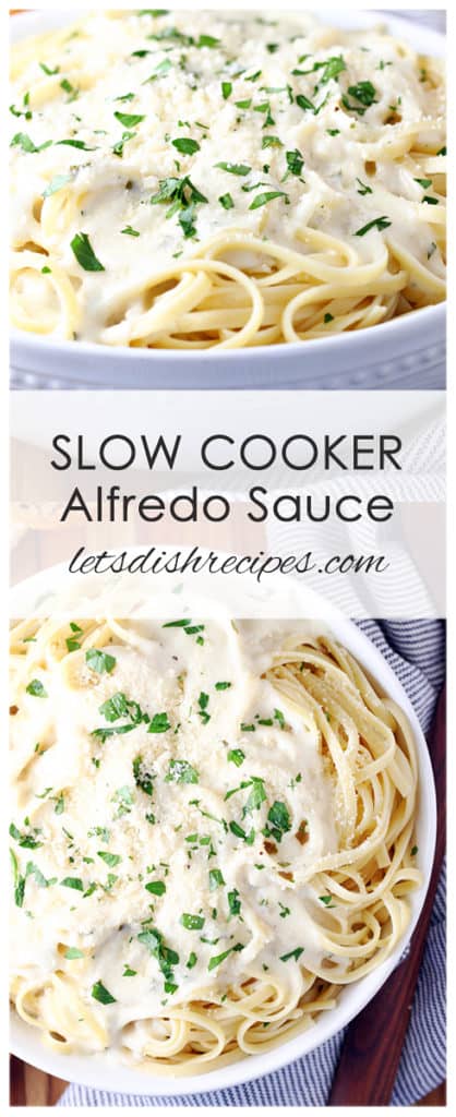 Slow Cooker Alfredo Sauce