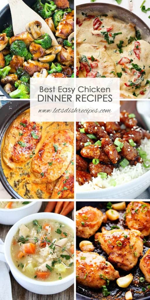 Best Easy Chicken Dinner Recipes