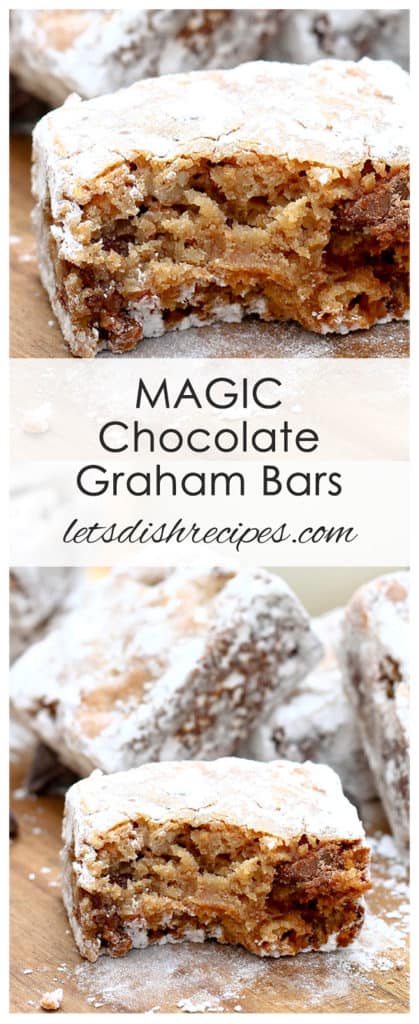 Magic Chocolate Graham Bars