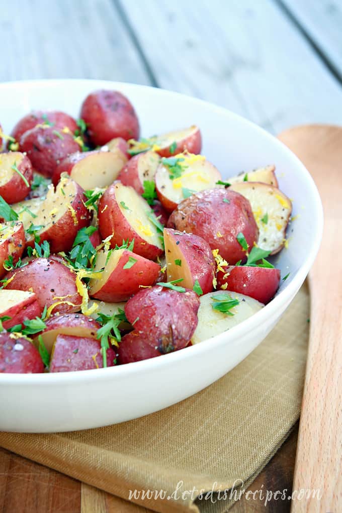 Greek Style Red Potatoes