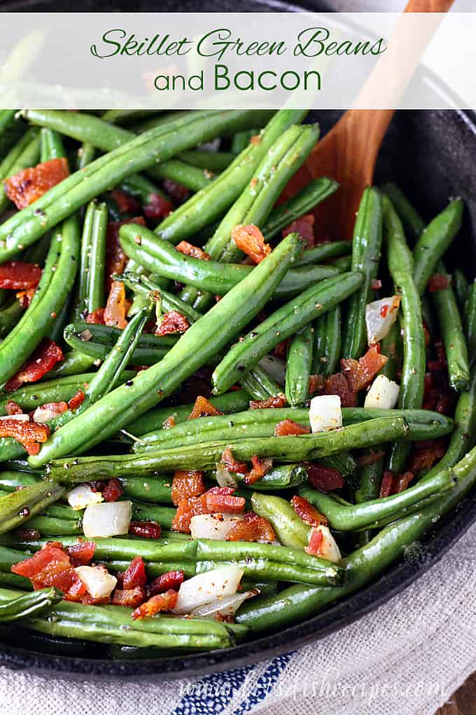 Skillet Green Beans with Bacon