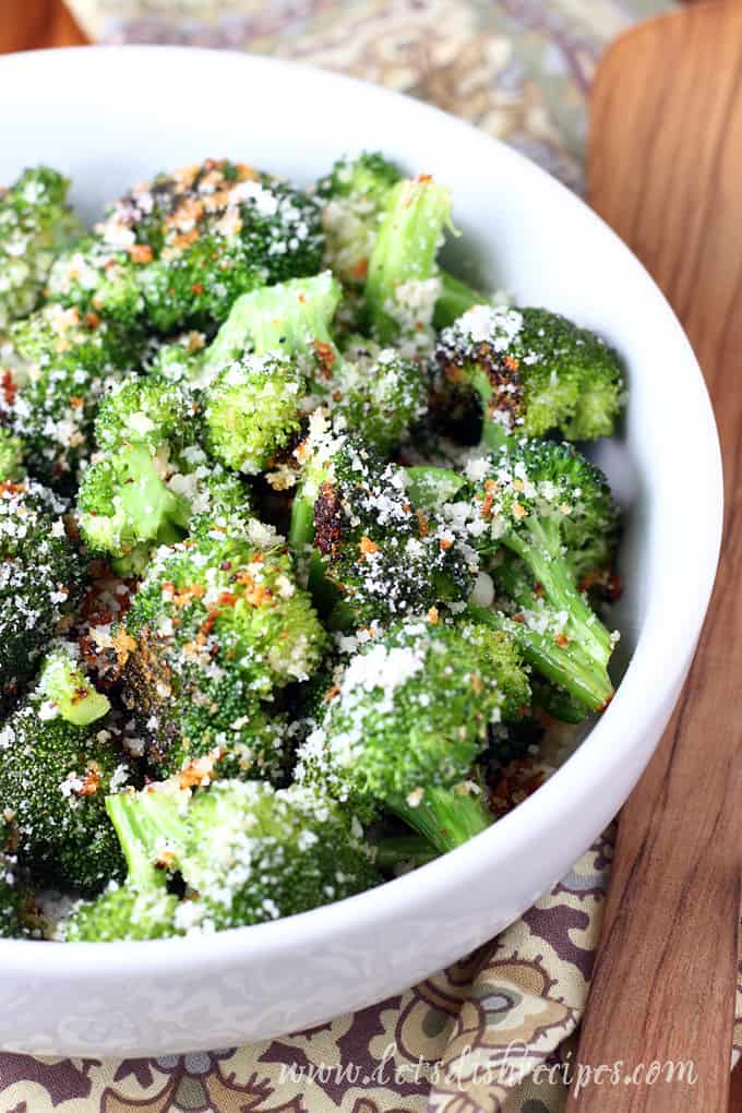 Roasted Broccoli with Breadcrumbs
