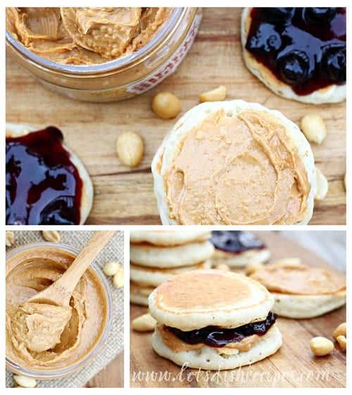 Peanut Butter & Jelly Pancake Bites