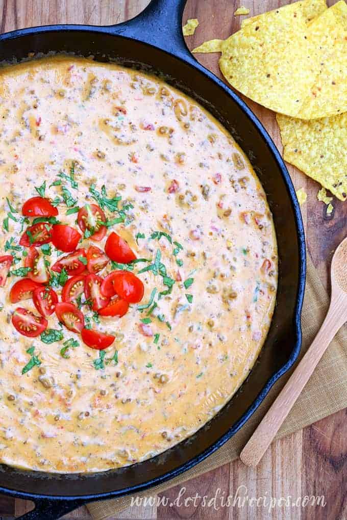 Skillet Beef Queso