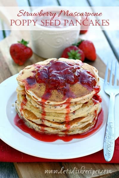 Strawberry-Poppyseed-Pancak