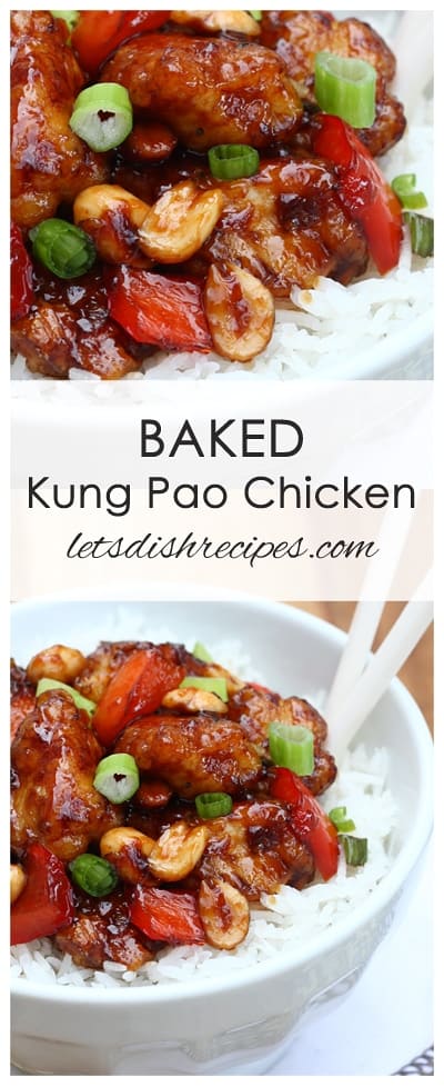 Baked Kung Pao Chicken