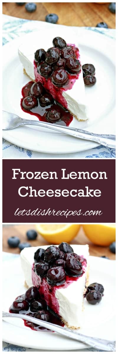 Frozen Lemon Cheesecake 