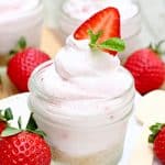 Strawberry Cloud Cups