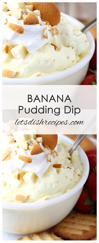 Banana Pudding Dip