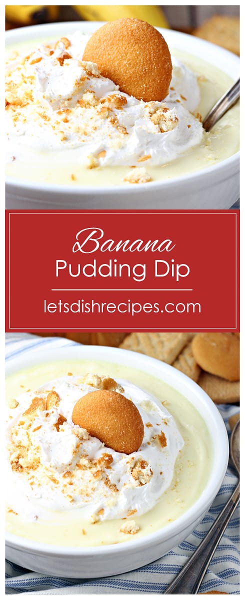 Banana Pudding Dip