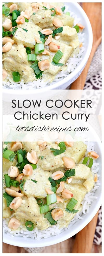 Slow Cooker chicken curry